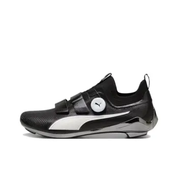 PUMA Anti Slip Wear Resistant Low Top Cycling Shoes Unisex Black