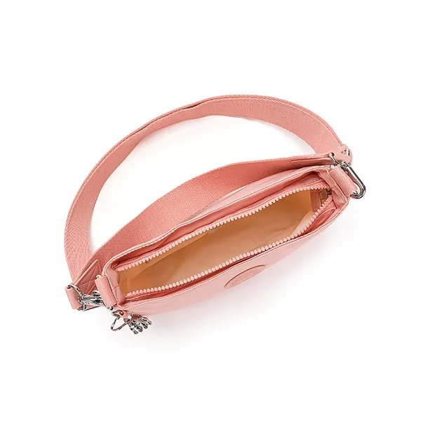 Kipling Polyamide Handbag, Shoulder Bag, Crossbody Bag Small Size Unisex Soft Pink-4