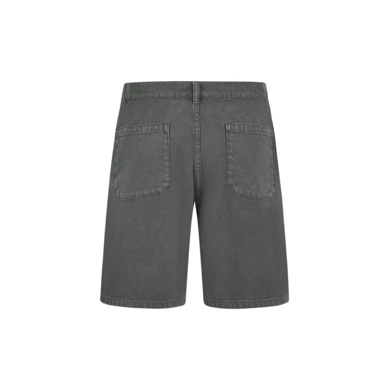 URBAN REVIVO Casual Shorts Men Dark Gray-1