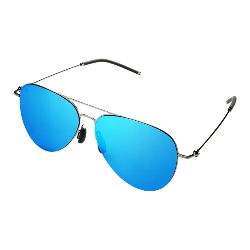 Tectop Ultra Elastic Stainless Steel Oval Sunglasses Unisex-2
