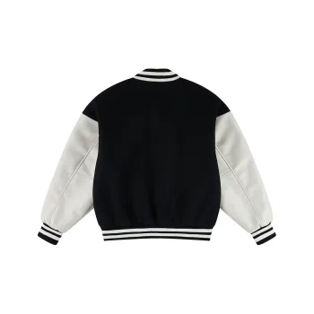 OCCUPY Basic Logo Series Baseball Jacket Unisex