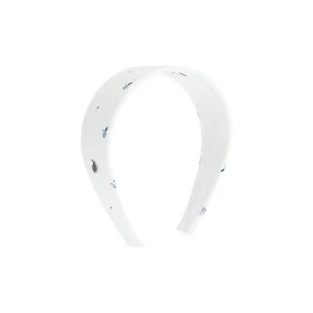 Maison Michel Elizabeth Denim Headband