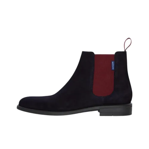 Paul Smith Chelsea Boots Men Marine Blue