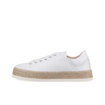 AGL Abrasion Resistant Low Top Skateboard Shoes Women's White