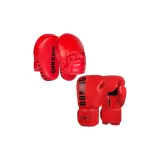 BOX Red 1 Pair+Punch Pads 2 Pcs
