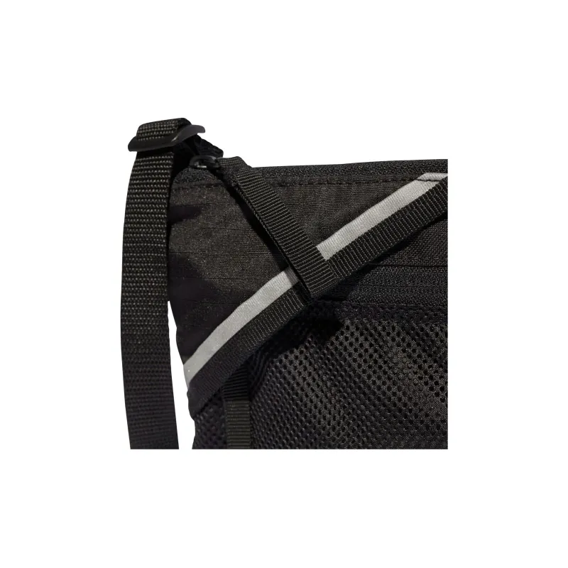 Adidas Originals Recycled Polyester Plain Weave Fabric Shoulder Bag Crossbody Bag Regular Unisex Black-4