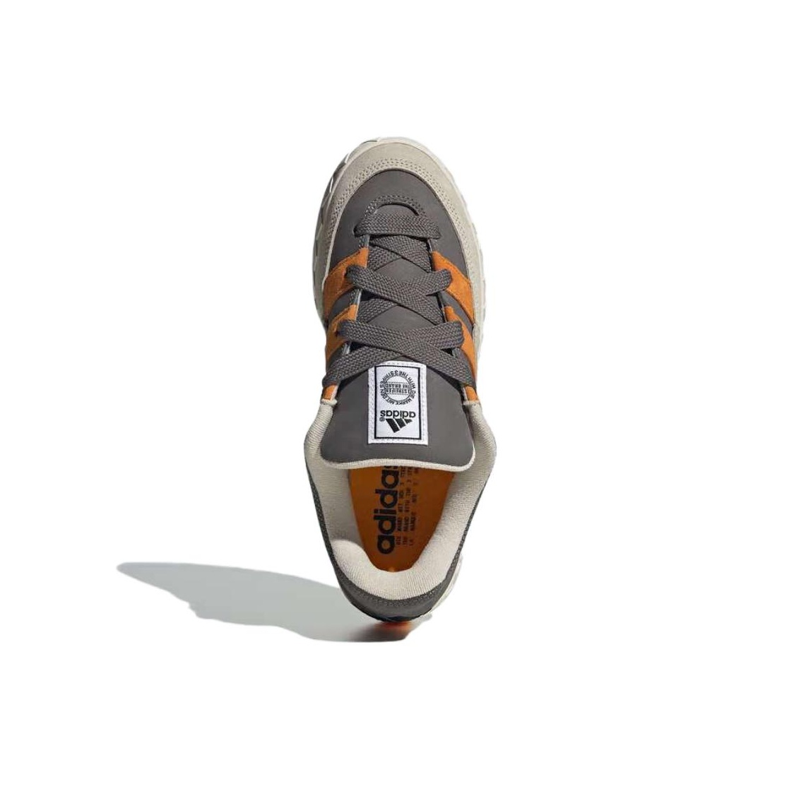 Adimatic Adidas Originals 'Grey Crew Orange' US M 10 - POIZON