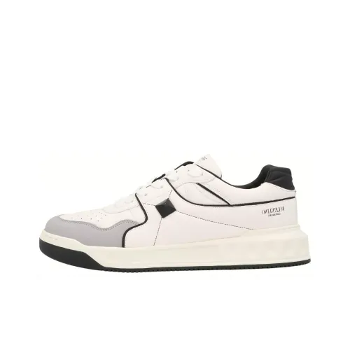 Valentino One Stud Low 'White Black'