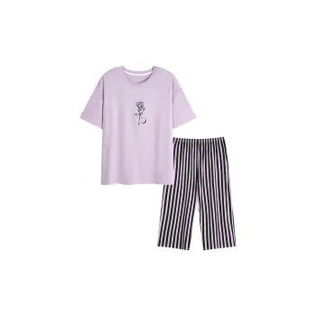 MIIOW Cool One Summer Series Pajama Set Women's Purple