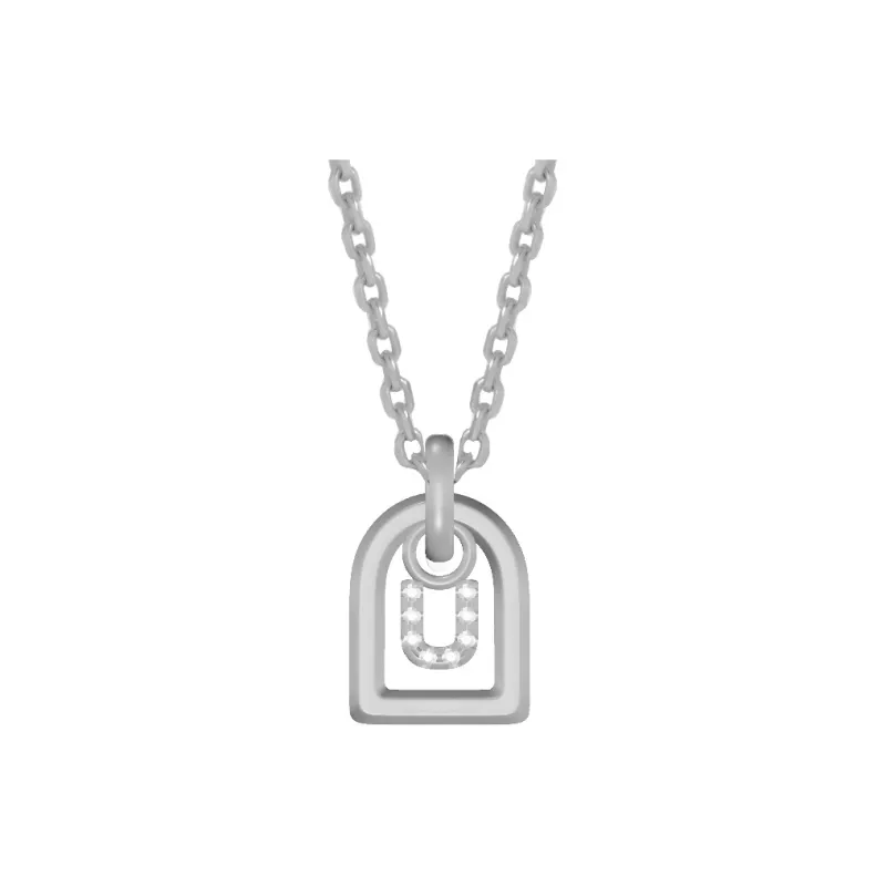 NEVERFAR S925 Silver Thick 18K Gold Plated Necklaces Women's-47