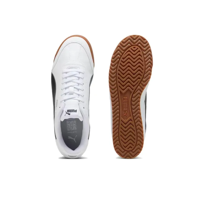 PUMA Turino 2 Anti Slip Wear Resistant Low Top Skateboard Shoes Unisex White Black-3