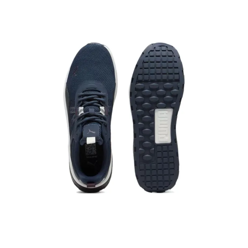 PUMA Anzarun Slip-Resistant Low-Top Casual Running Shoes Unisex Blue-3