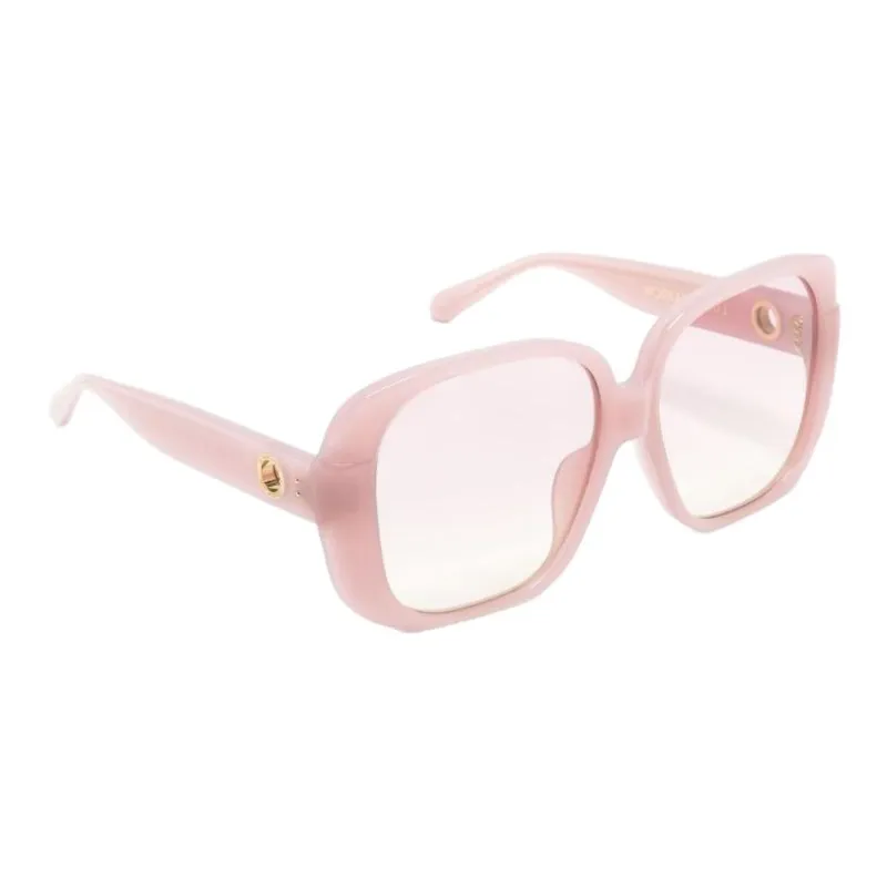 Linda Farrow Acetate Square Sunglasses Women's Pink-2
