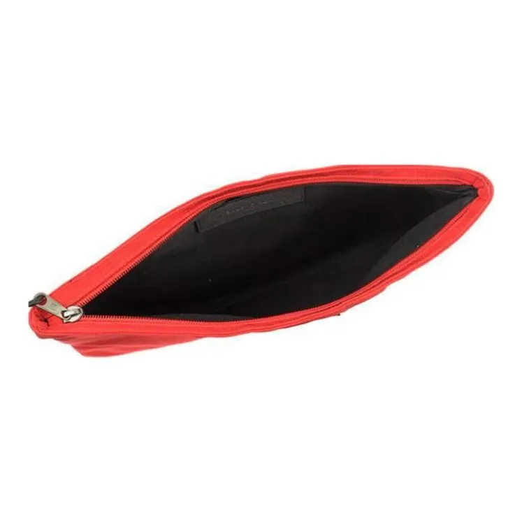 Balenciaga Nylon Clutch Unisex Red-4