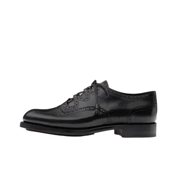 HERMES Easton Dress Shoes Men's Black