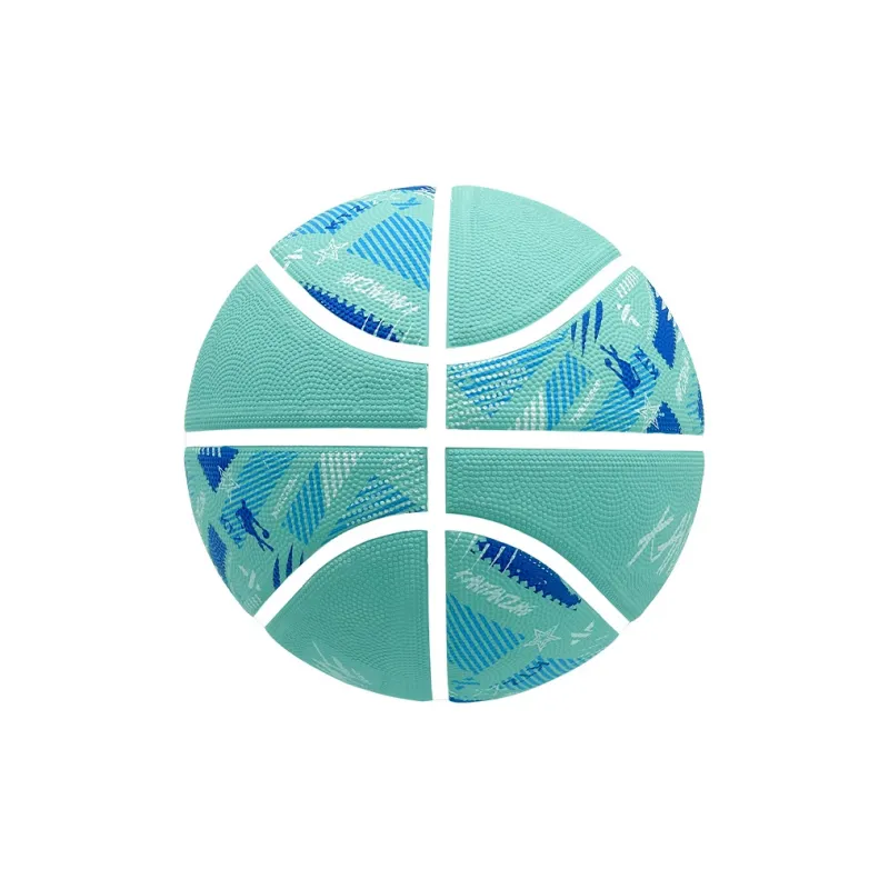 KANTANZHE Rubber Basketball Turquoise Size 7 Training Unisex-2