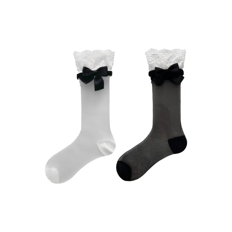 Evening Classroom Mid Calf Socks Women's 2 Pack-8