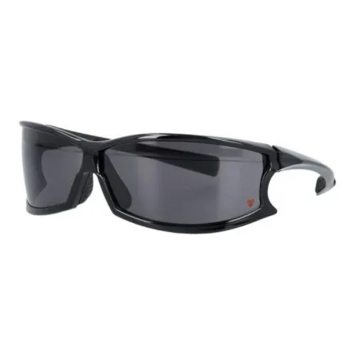 A BETTER FEELING Onyx Oversize-frame Sunglasses