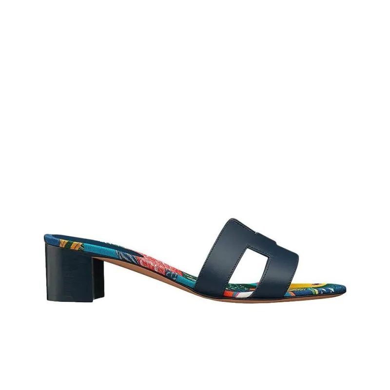 HERMES Oasis Abrasion Resistant Slide Slippers Women's Indigo-1