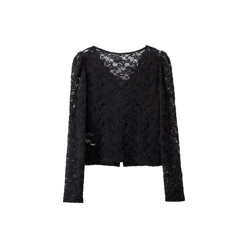 XIANGYING Chiffon Shirts Women's-3