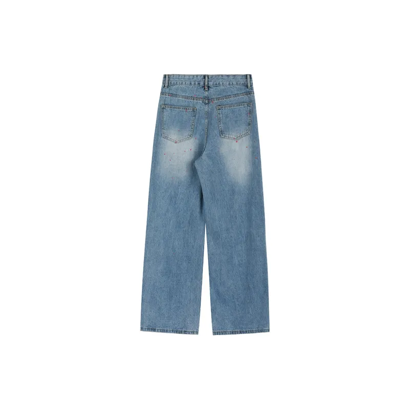 DARKCIRCLE Jeans Unisex Light Blue-1