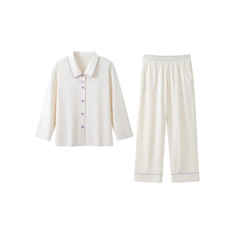 JINGYUN Pajama Set Fall Women's-9