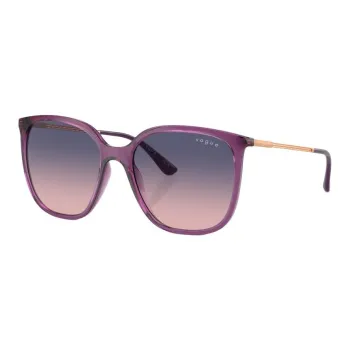 VOGUE Nylon Square Sunglasses Women's Purple