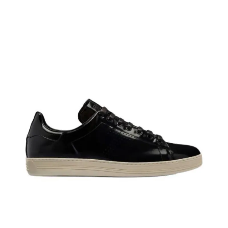 TOM FORD Warwick Low Top Skateboard Shoes Men's Black-1