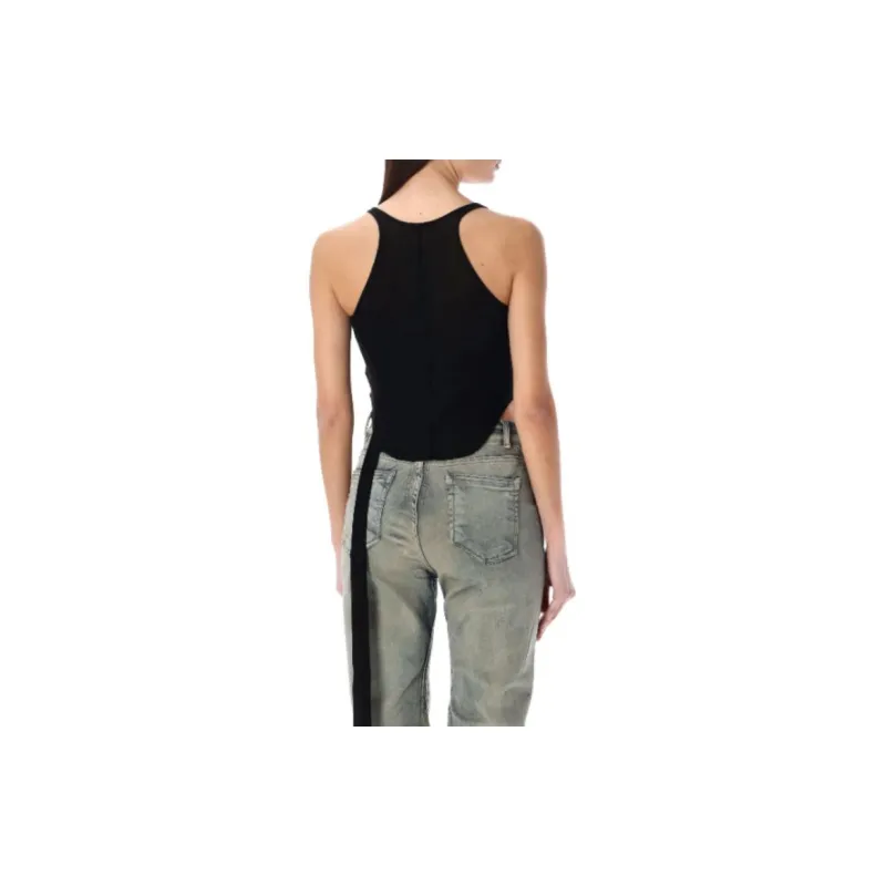 Rick Owens DRKSHDW Basic Cropped Tank Top-1