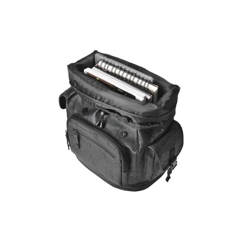 ONRF PVC Backpacks Laptop Bags Backpack Large Size Unisex Cool Black-17