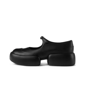 CHARLES&KEITH Small CK Gothic Lolita Style Casual Single Shoes 4.5cm Women's Black