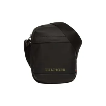 Tommy Hilfiger Polyurethane Shoulder Bag Crossbody Bag Regular Men's Black