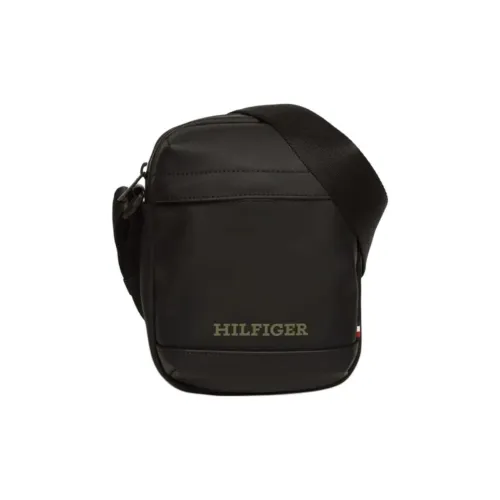 Tommy Hilfiger Polyurethane Shoulder Bag Crossbody Bag Regular Men's Black