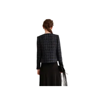 LOUISY AO Cropped Coats Women's Black