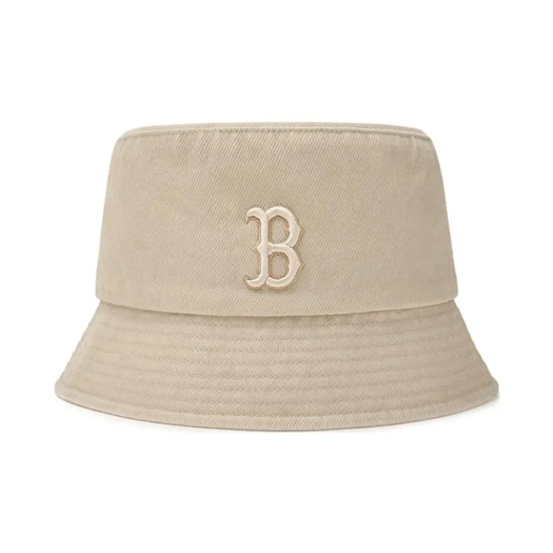 MLB   Bucket Hats Unisex Dark Gray/Sandy Brown/Heather Pink-1