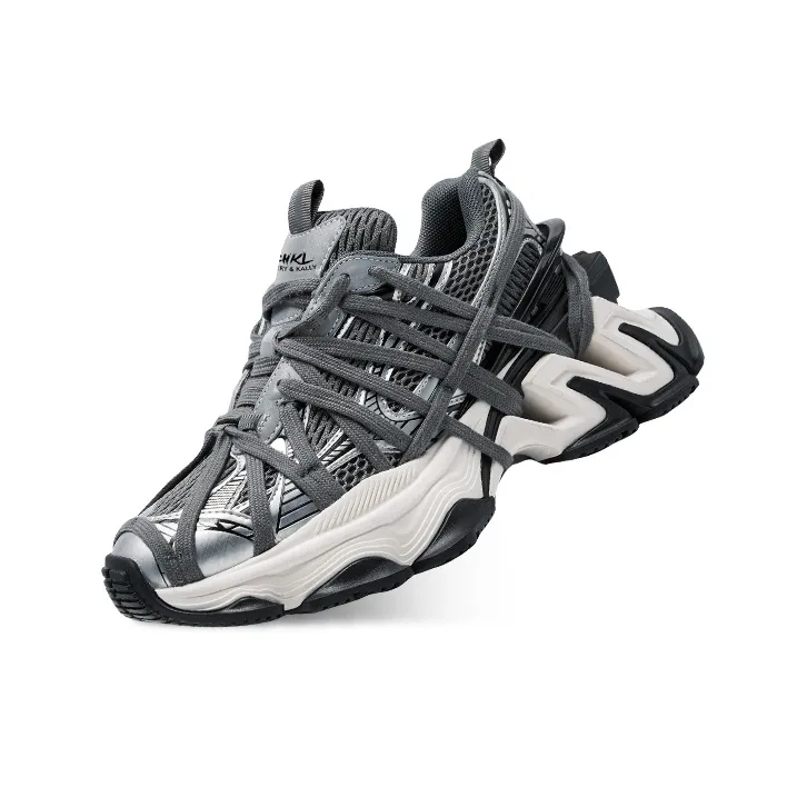 CHERYKALLY Durable Breathable Low-Top Chunky Sneakers-17
