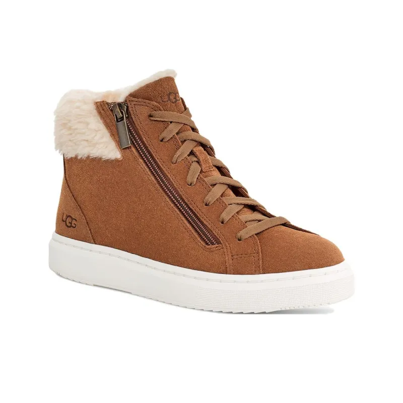 UGG High-Top Skateboard Shoes Women's Brown-2
