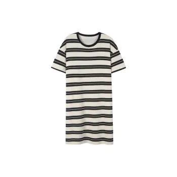 MIIOW Cool One Summer Series Nightgown Women's Black White