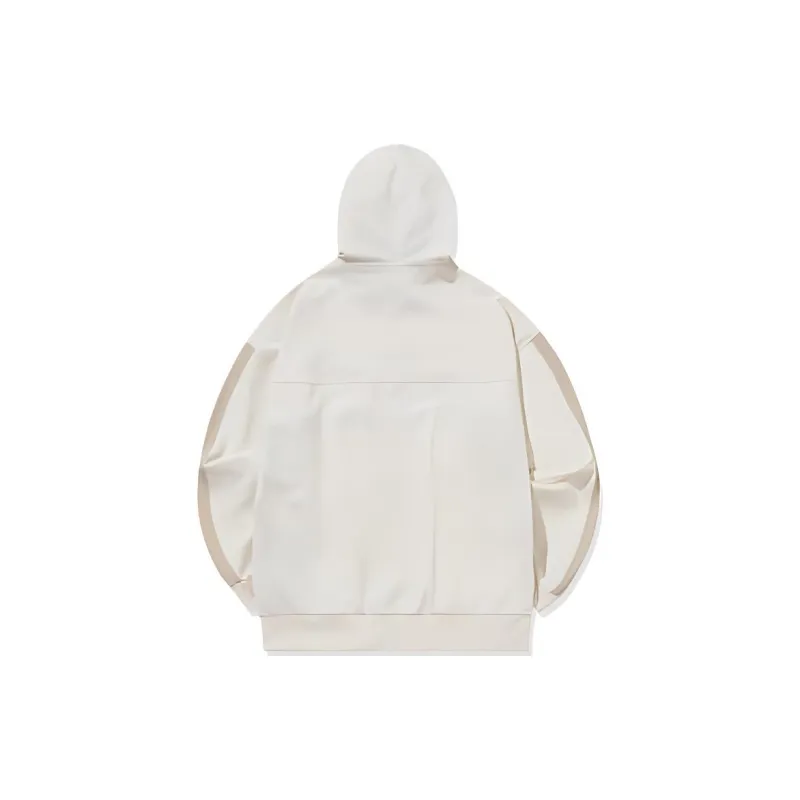 QIAODAN Sweatshirt Men's Cream White/Birch Wood-1