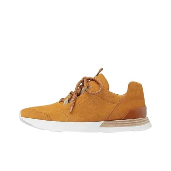 HERMES Buster Low Top Athletic Shoes Women's Brown