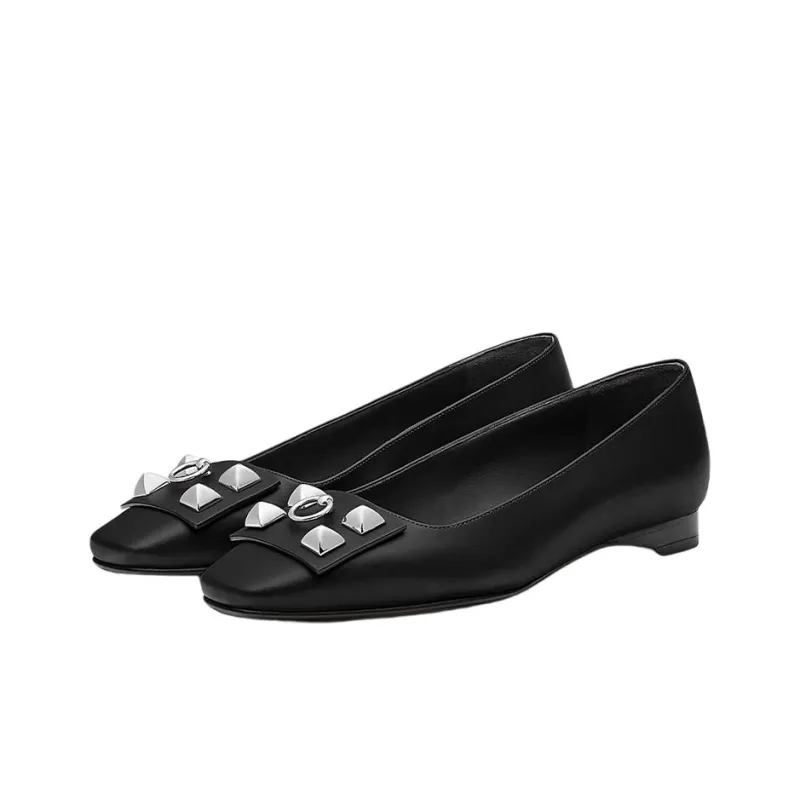 HERMES Women's Casual Shoes Women's Black-2