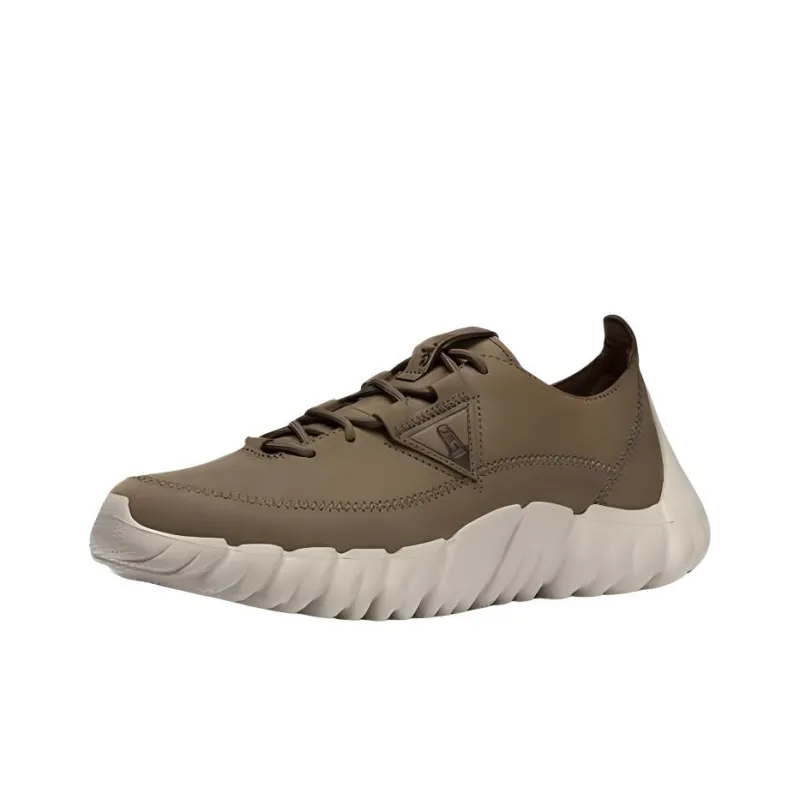 Clarks Cushioning Low Top Casual Shoes Men's Light Umber-2