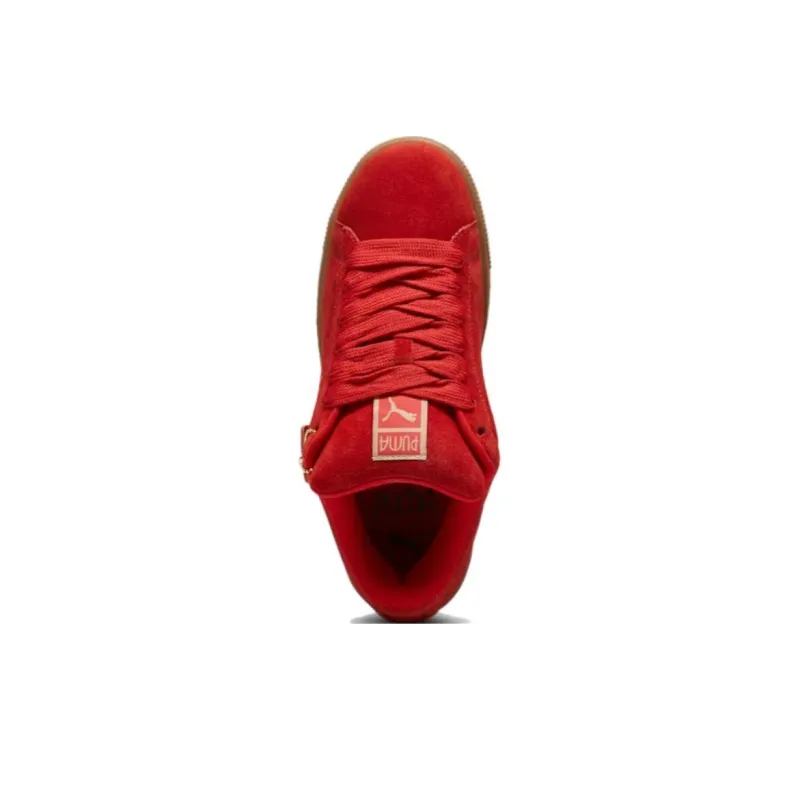 PUMA PLAY LOUD Anti Slip Wear Resistant Low Top Skateboard Shoes Unisex Red-3
