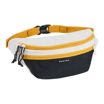 BURTON Polyester Fanny Pack Regular Unisex Yellow & White & Black