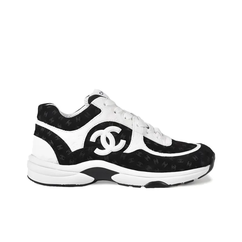 CHANEL Sneaker 'Printed CC - Black Beige'-1