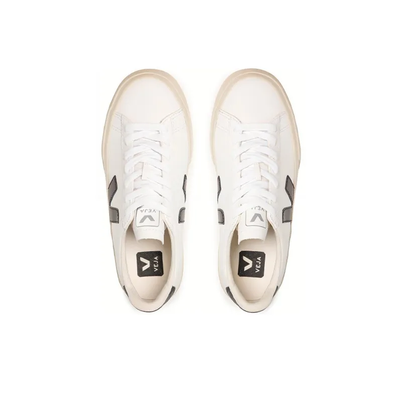 VEJA Campo Low Chromefree 'White Black'-4