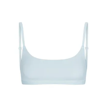 SKIMS COTTON JERSEY SCOOP BRALETTE Bra Women's 1 Pack OPAL/Opal