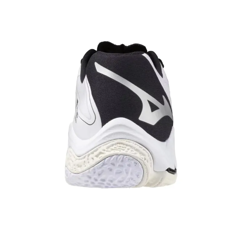 Mizuno Wave Lightning Z Anti Slip Wear Resistant Low Top Training Shoes Unisex White-3