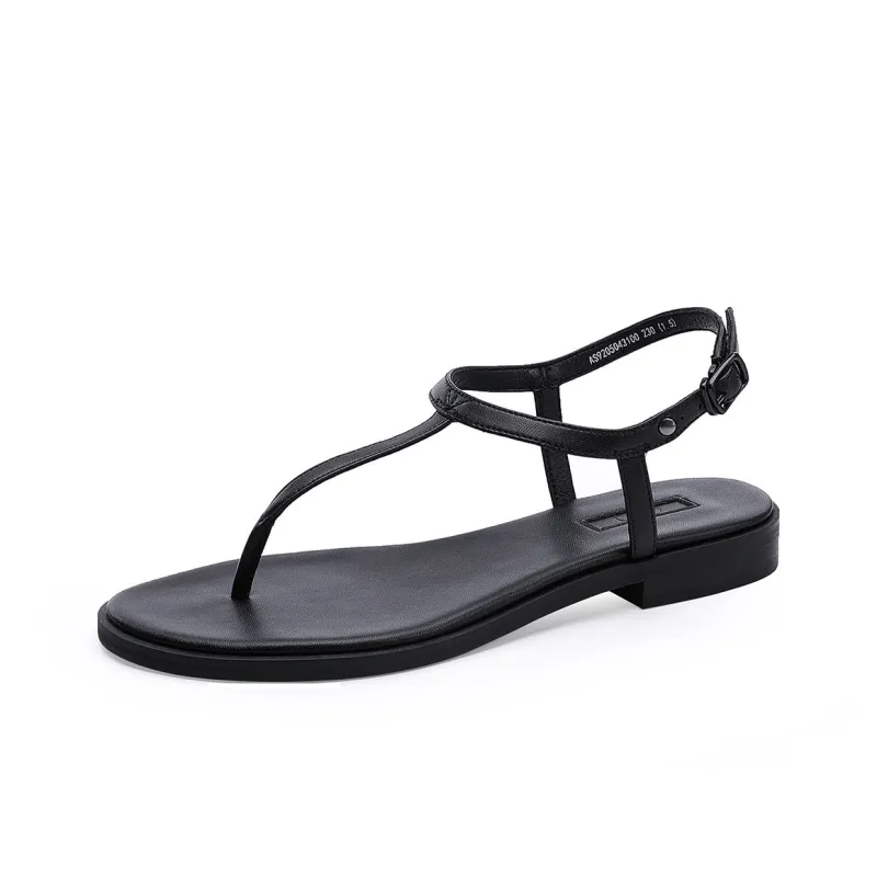 AITA Beach Sandals Women's Black-0