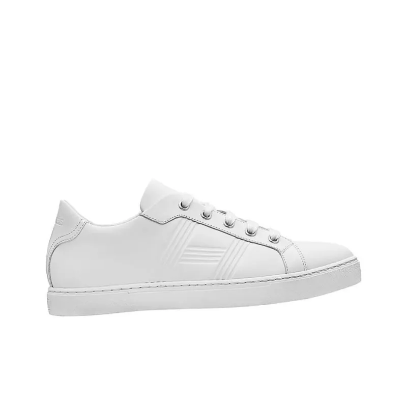 HERMES Avantage Casual Skateboard Shoes Women's White-1
